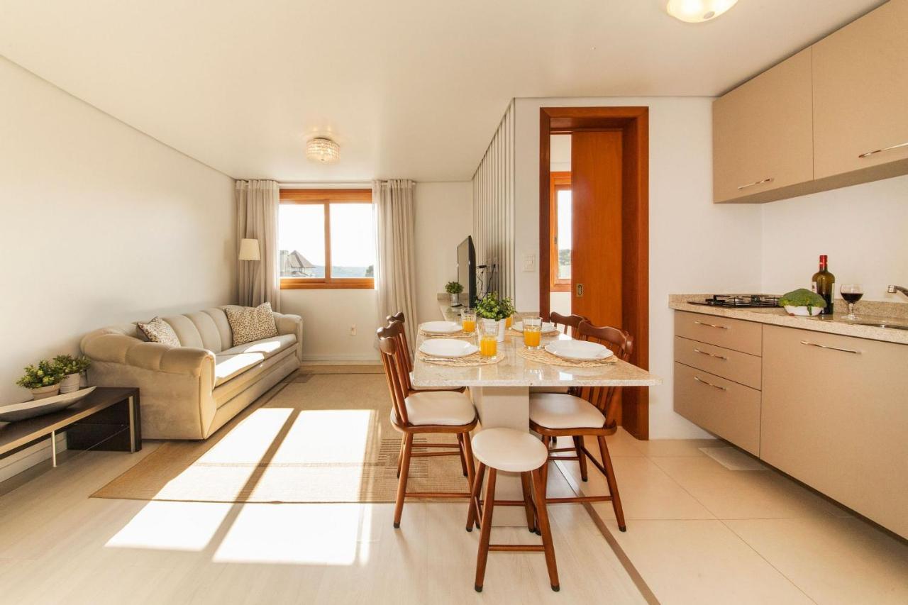 400 Metros, Rua Coberta - Centro - Solar Da Encosta Apartment Gramado Ngoại thất bức ảnh